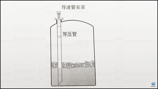 雷达液位计与导波管